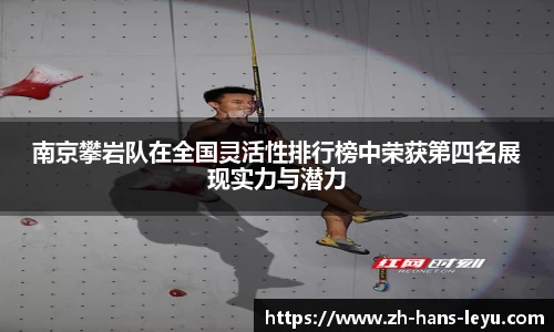南京攀岩队在全国灵活性排行榜中荣获第四名展现实力与潜力